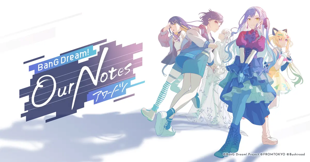 BanG Dream! Our Notes Pre-Registrations Surpass 1 Million Worldwide