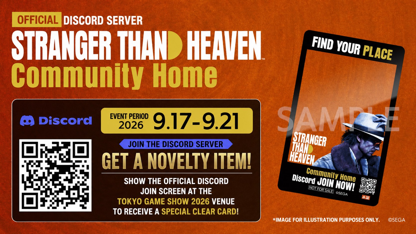 Campaña del Discord oficial de STRANGER THAN HEAVEN