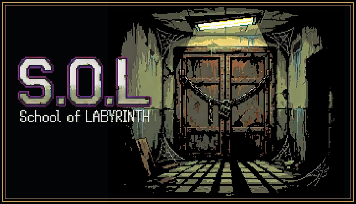 50 Stockwerke unter dem alten Schulgebäude — das Dungeon-Crawler-RPG S.O.L School Of Labyrinth vom Entwicklerkreis SUSHI Lab erscheint auf Steam