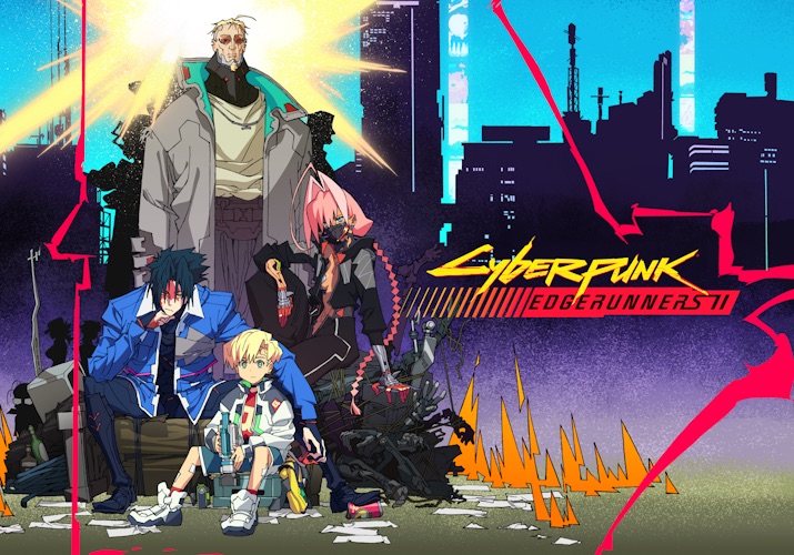 Key visual depicting the four new characters