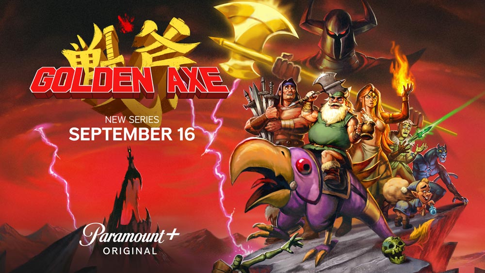 «Golden Axe», il titolo SEGA del 1989, diventa una serie animata prodotta da CBS Studios. Tra le voci Matthew Rhys, Danny Pudi e Lisa Gilroy