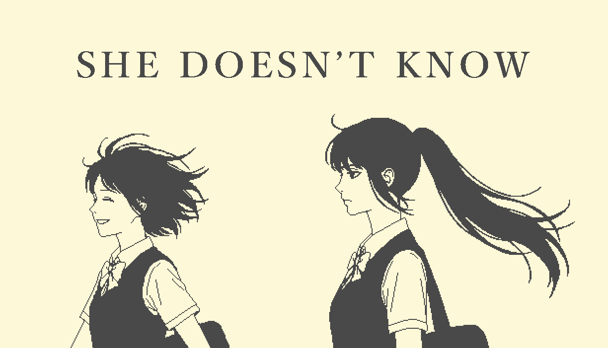 Un giorno nella vita di due liceali giapponesi nel 1999 — lvl374 annuncia il terzo gioco, She Doesn't Know, con demo allo Steam Next Fest di ottobre