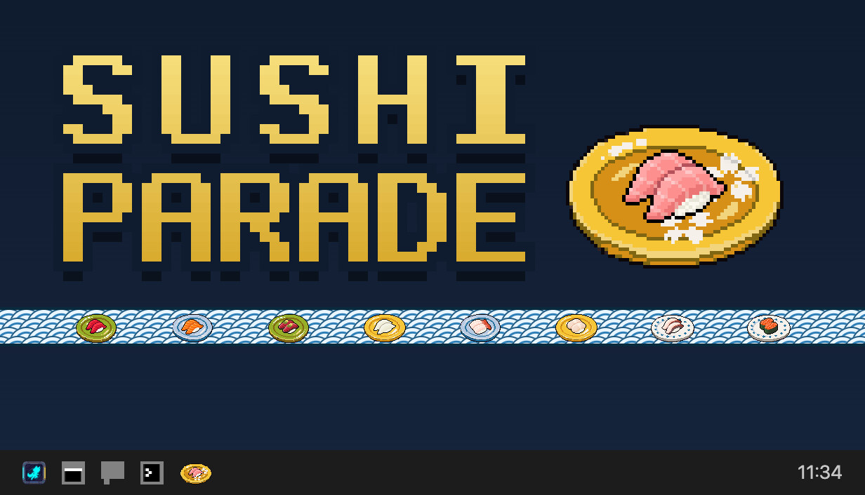 Key visual for SUSHI PARADE