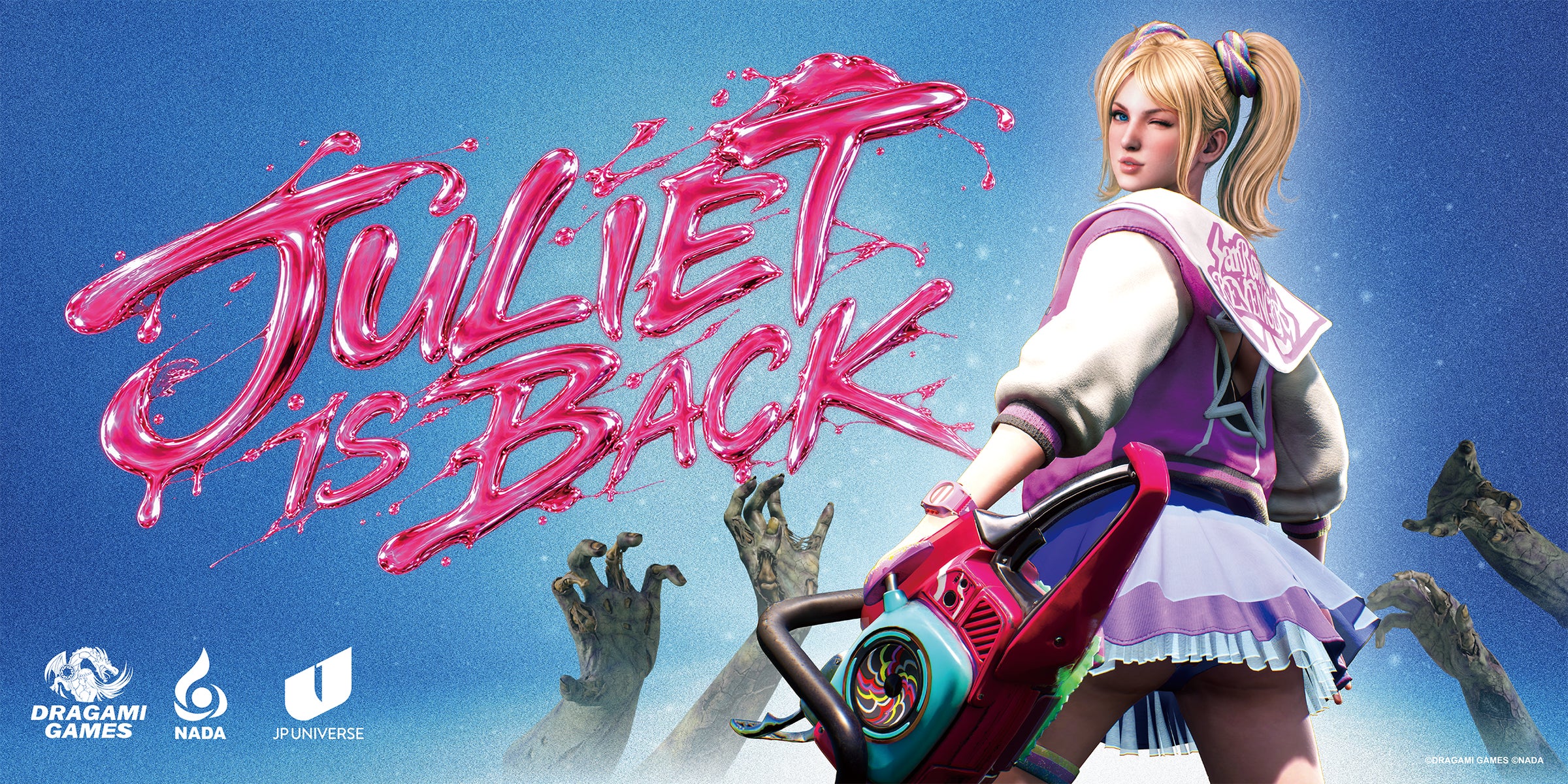 Developed by JP UNIVERSE, led by FINAL FANTASY XV's Hajime Tabata — completely new Lollipop Chainsaw title makes its world premiere at TOKYO GAME SHOW 2026