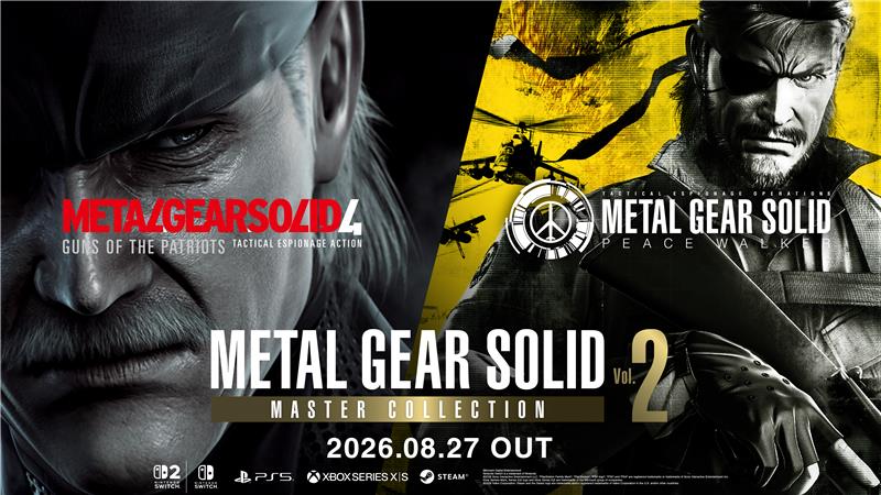 Promotional image for METAL GEAR SOLID: MASTER COLLECTION Vol.2