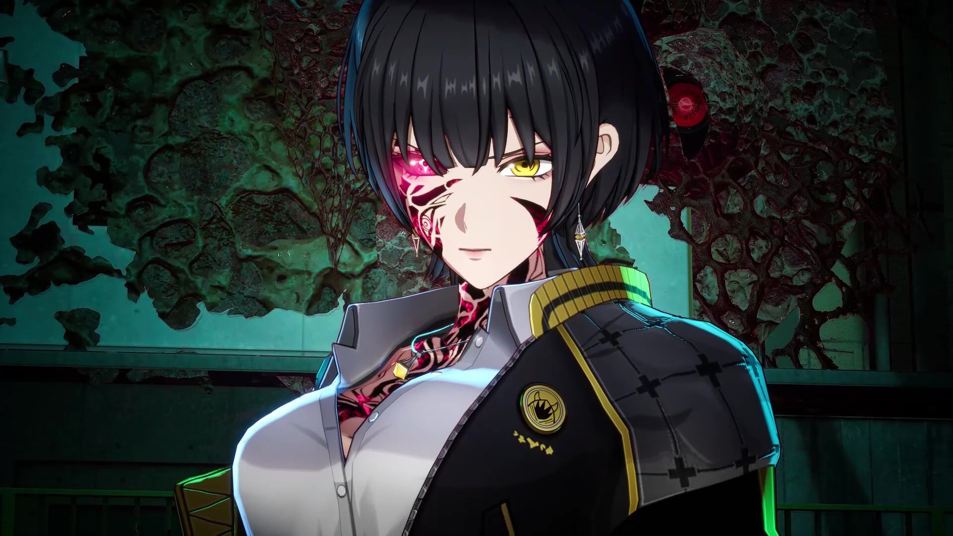 A close-up of Rena Hizuki, one of the two protagonists