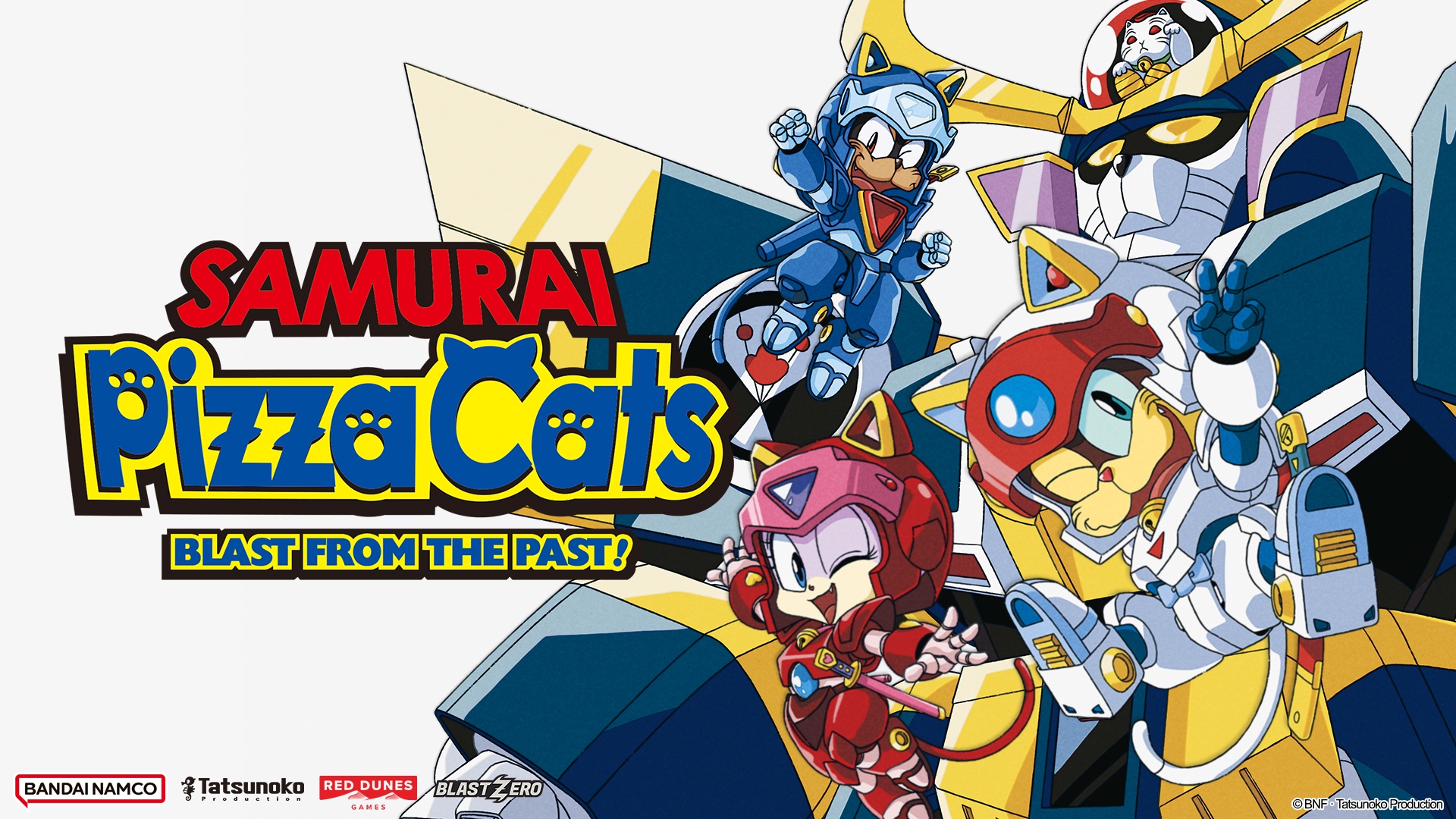 New Samurai Pizza Cats Title Gets World-First Playable Demo at TGS2026 — Same Writer as the 1990 TV Series Pens the Script