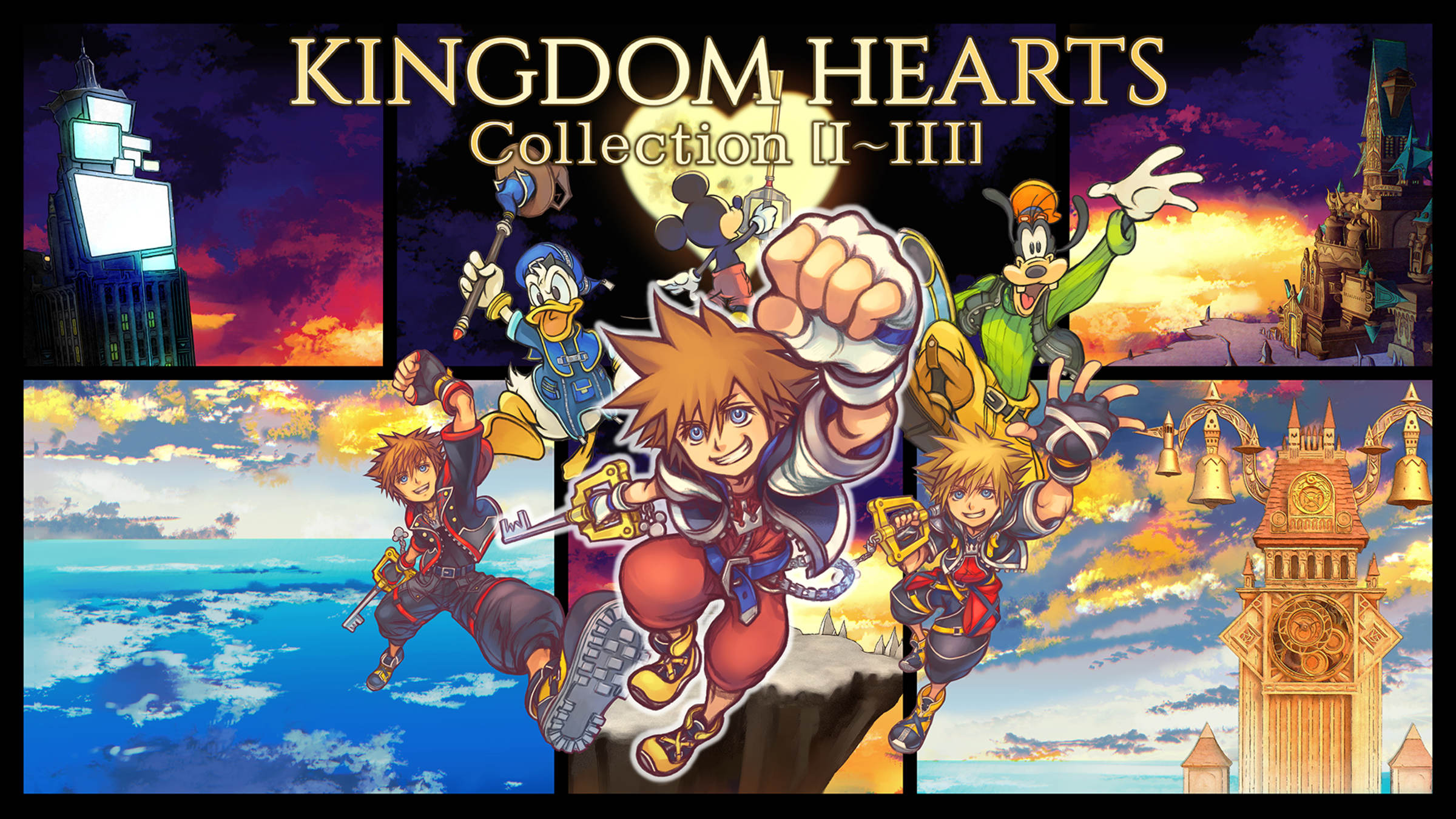 KINGDOM HEARTS I à III réunis en une collection le 8 octobre