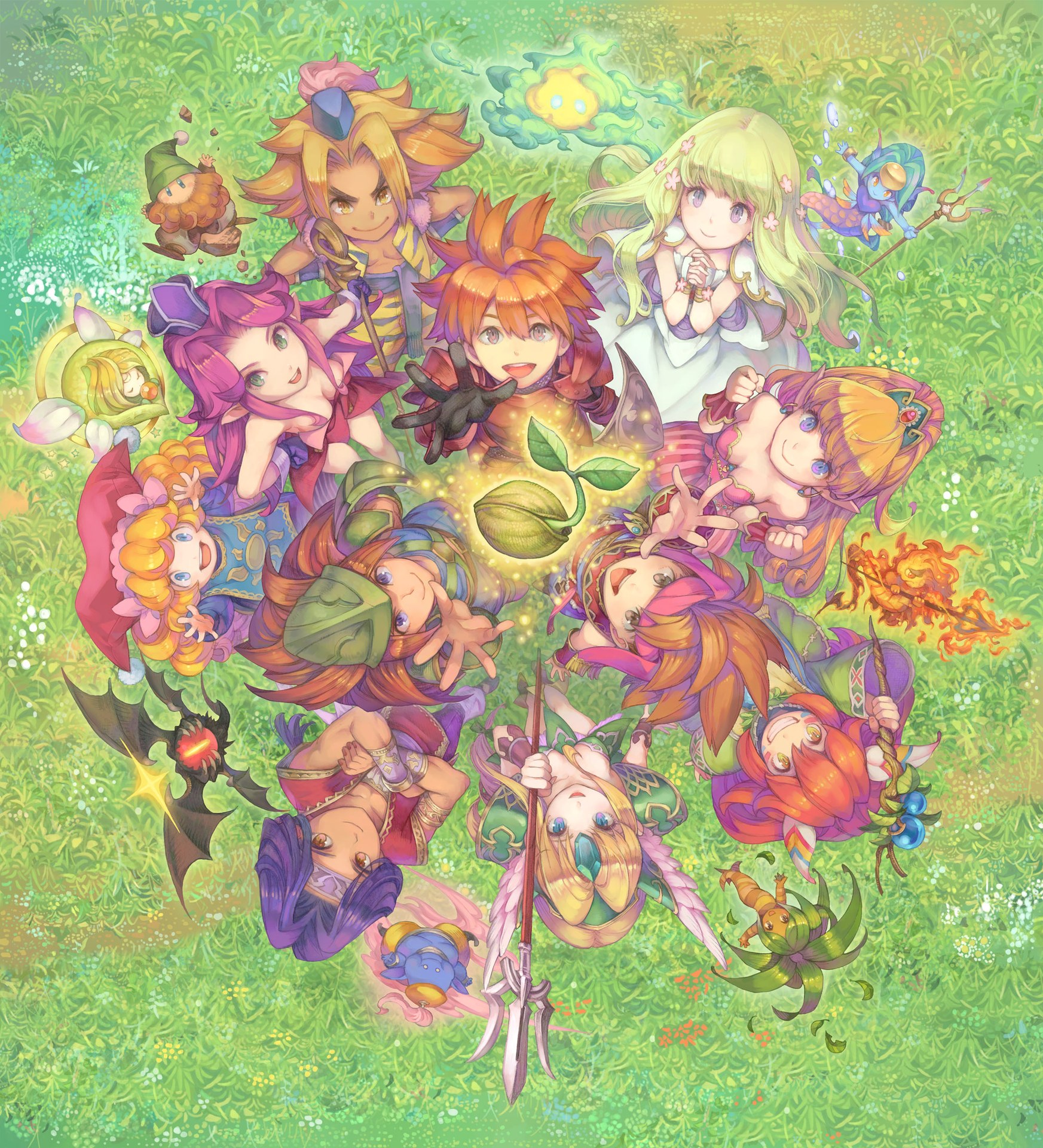 The First Mana Map Was Drawn by Hand on Graph Paper
